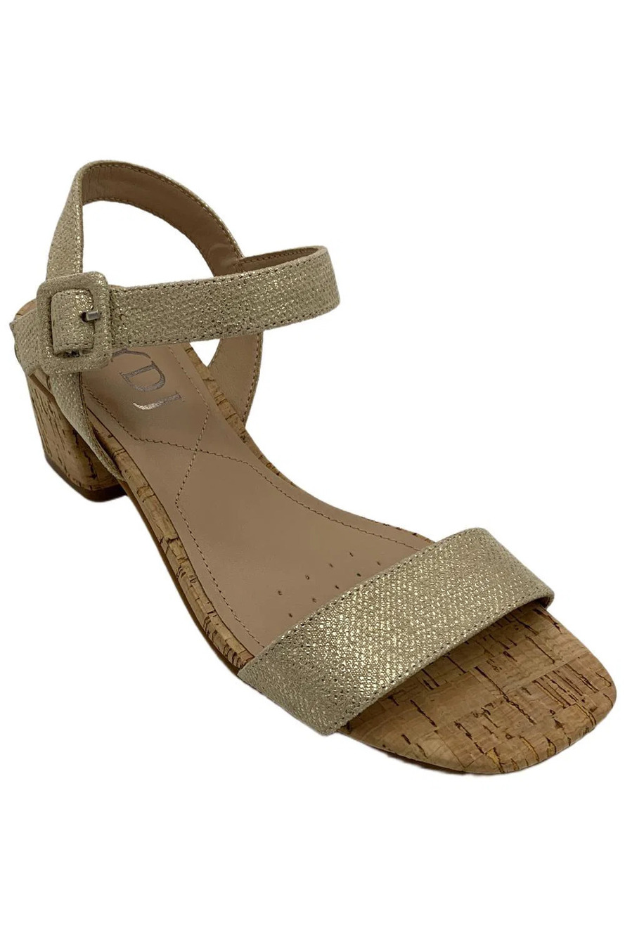 NYDJ Women's Gaiana High Heel Sandals Gold - Medium